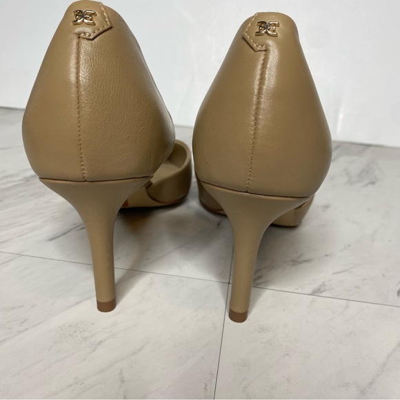 Sam Edelman Viv Pointed Toe Tan Leather Pump 10M - Picture 4 of 15